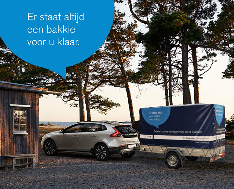 Volvo aanhanger lenen van roosmalen