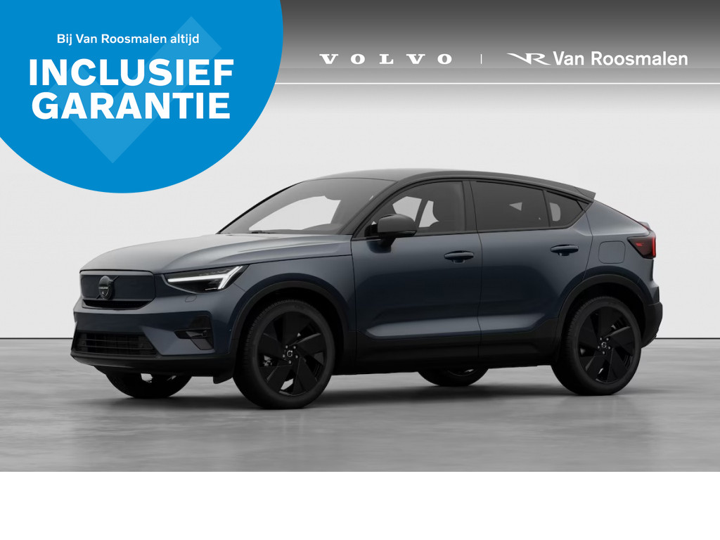 Volvo EC40 Ultra Black Edition | Extended Range | Lighting | Getint glas