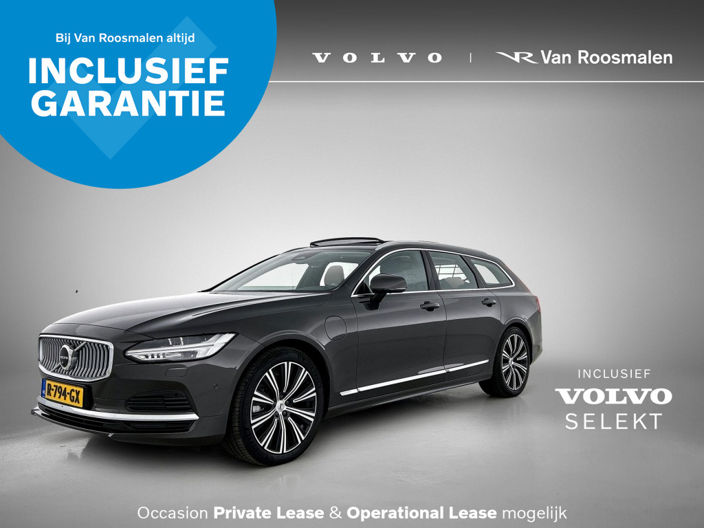 Volvo V90 2.0 T6 AWD Ultimate Bright | Panorama dak | Trekhaak | Leder |