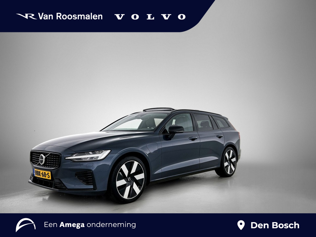 Volvo V60 2.0 T8 AWD Ultra Dark | Trekhaak | Panorama dak | Leder |