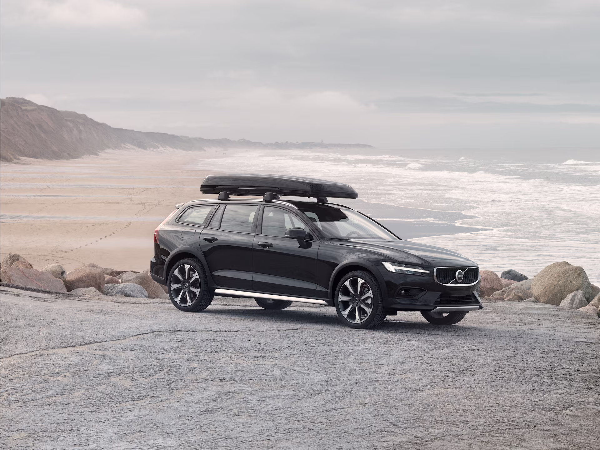 Volvo image with text dakboxen
