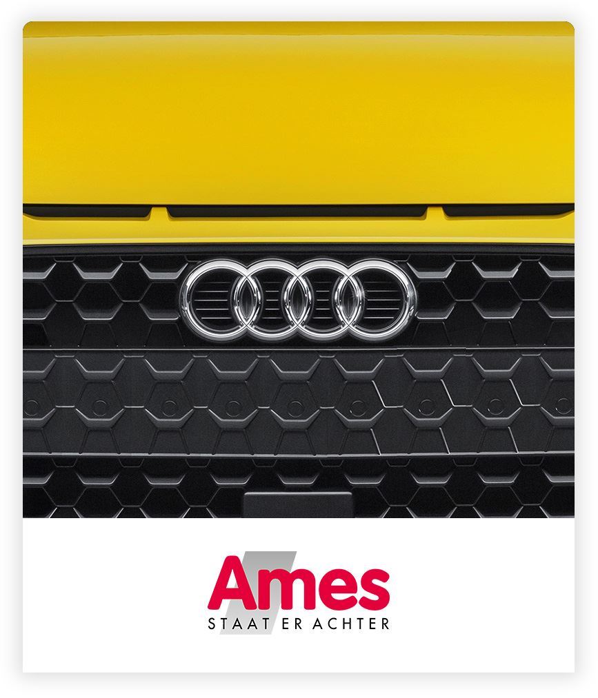 Ames Audi logo grille